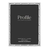 Profile - Bamboo Silver Metal Photo Frame - 4x6in (10x15cm)