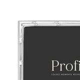 Profile - Bamboo Silver Metal Photo Frame - 4x6in (10x15cm)