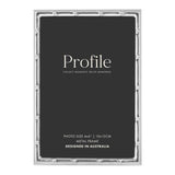 Profile - Bamboo Silver Metal Photo Frame - 4x6in (10x15cm)