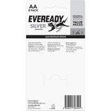 Eveready Silver Batteries Aa 8pack