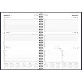 Collins Boston A43 Week To View Diary Navy Even Year