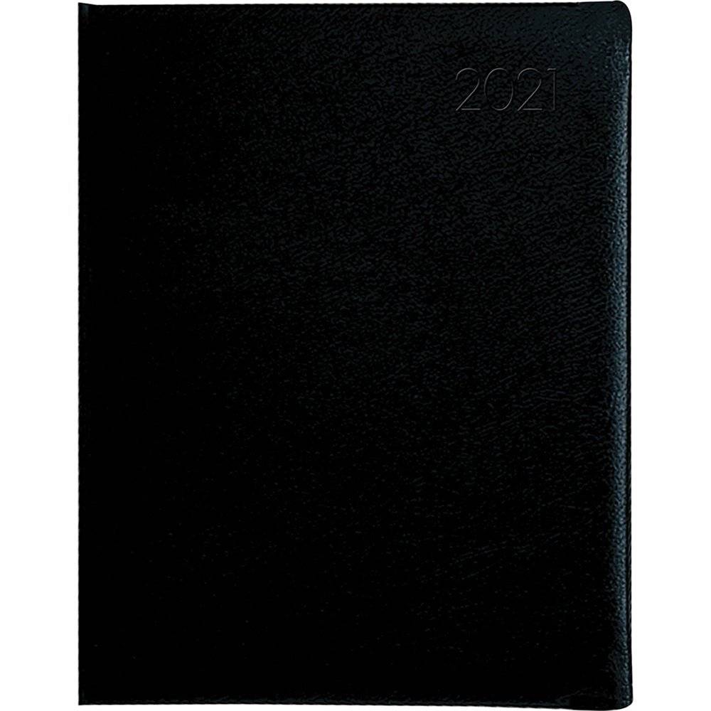 Collins Portfolio FSC Mix 70% Day To Page Wiro Tabbed Black 246 X 165