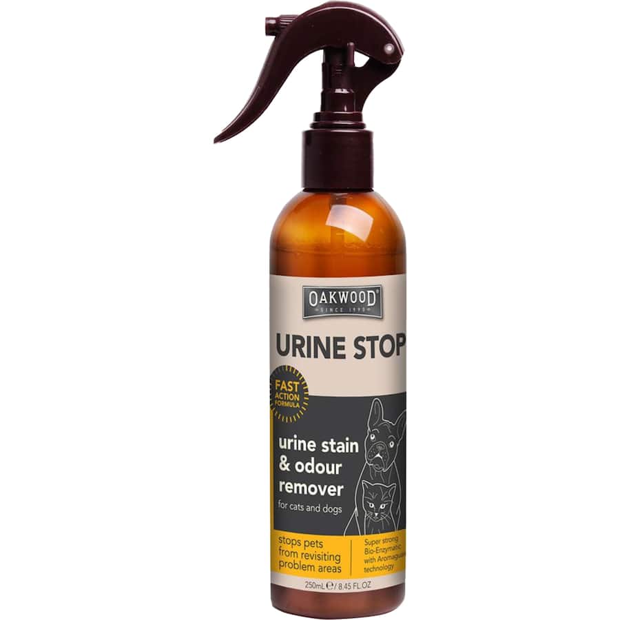 Oakwood Pet Care Urine Stain & Odour Remover Spray 250mL