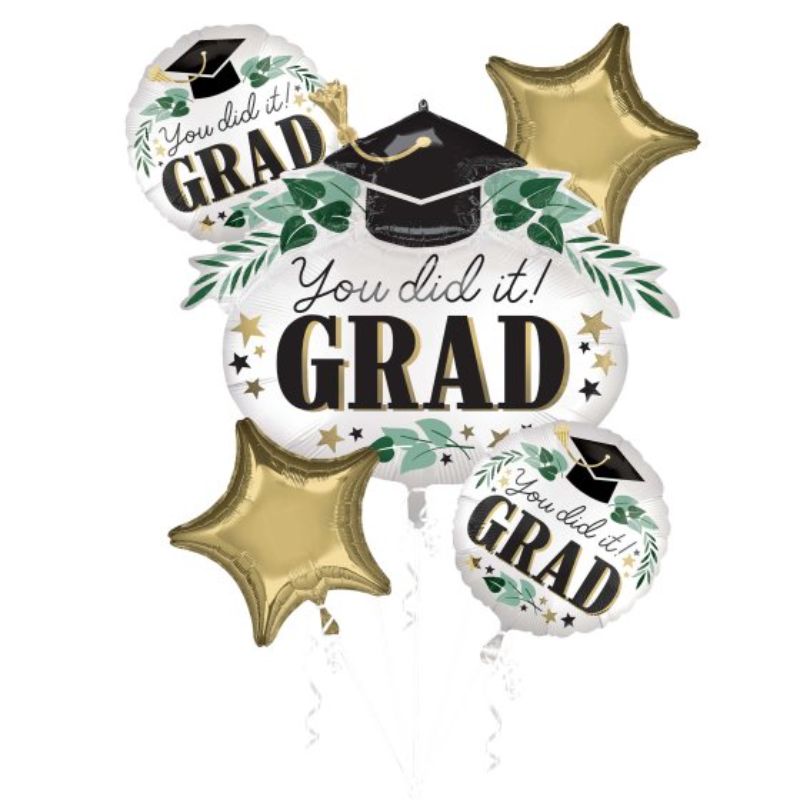 Bouquet You did it GRAD Ivy Satin  - Pack of 5