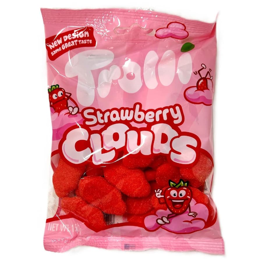 Trolli Sweets Strawberry Clouds 150g