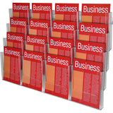 Esselte Brochure Holder Wall Sys A4 4t-16 Comp