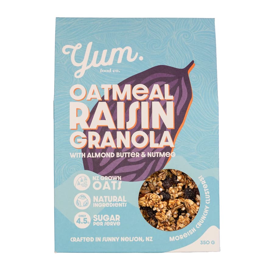 Yum Oaty Craft Granola Oatmeal Raisin Cookie