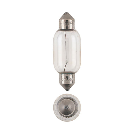 High-performance 12V 21W C21w SV8-5.8 festoon globe, ideal for bright interior and automotive lighting with compact design.