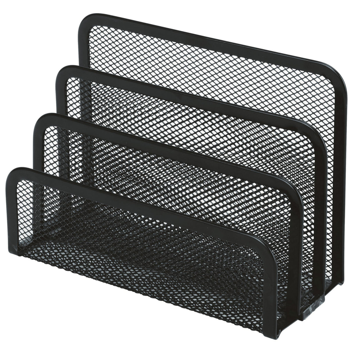 Esselte Mesh Vertical Organiser File Sorter Black