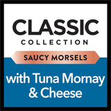 Dine Classic Wet Cat Food With Tuna Mornay & Cheese Trays 7 x 85g