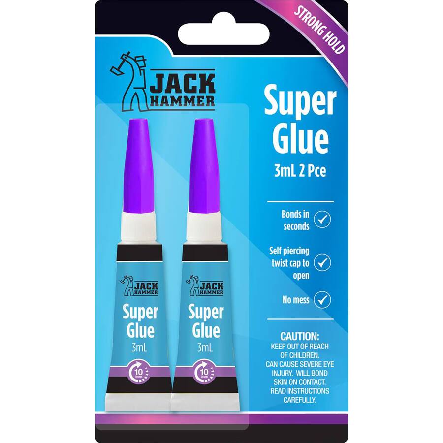 Jack Hammer Super Glue  - 2 pack