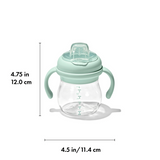 Grow Soft Spout Cup with Removable Handles - OXO TOT (Opal)