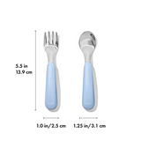 Fork & Spoon Set - OXO TOT (Dusk)