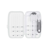 On the Go Drying Rack & Bottle Brush - OXO TOT (Pebble)