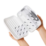 On the Go Drying Rack & Bottle Brush - OXO TOT (Pebble)