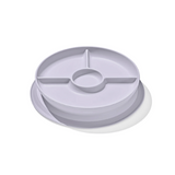 Stick & Stay Divided Plate - OXO TOT (Lilac)