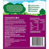 Raffertys Garden Fruit Snack Bar Fruit Apple & Raspberry 128g 8pack