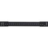 25U Adjustable Depth Open Frame 4 Post Server Rack w/ Casters & Cable Mgmt Hooks