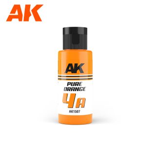 AK Interactive - Dual Exo 4A - Pure Orange 60ml - Model Paint