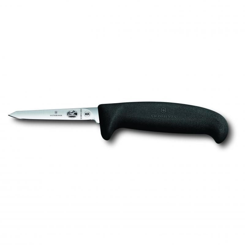 Victorinox Poultry Knife Medium Handle Fibrox 8cm | Black