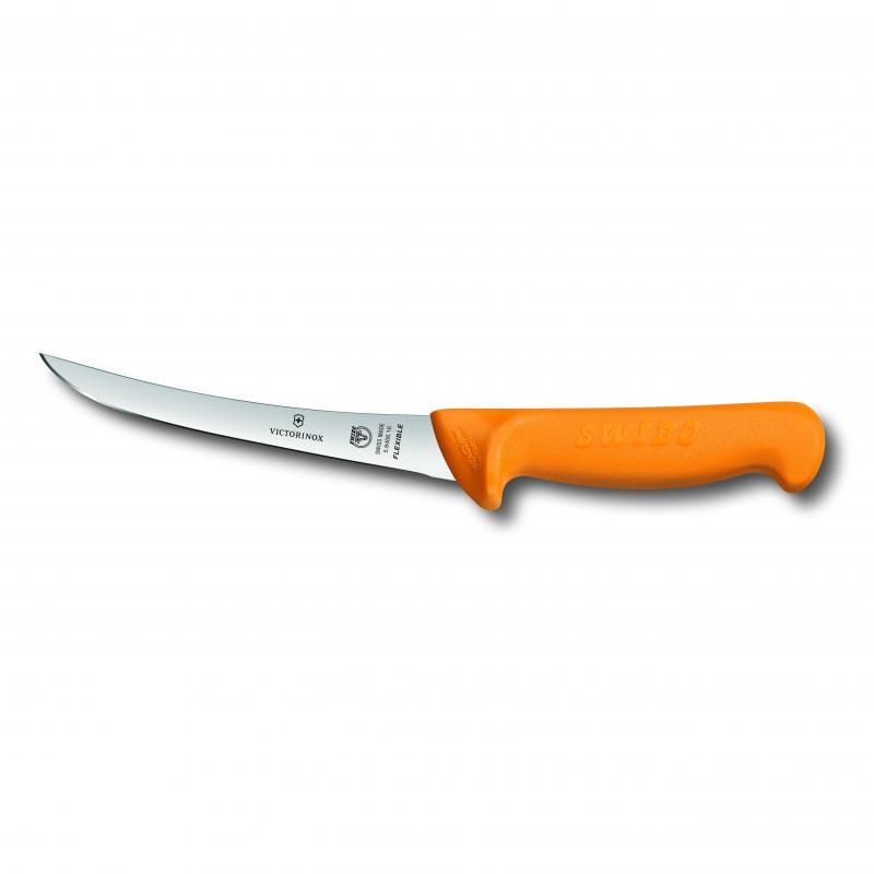 Victorinox Swibo Boning Knife Curved Flexible Blade | 13cm | Yellow