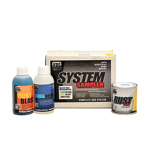 KBS ERADICATE RUST SMALL MACHINES REPAIR KIT GLOSS BLACK