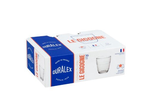 Duralex Gigogne Tumbler 90ml - Set 6