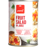 Fruit Salad In Juice Pams 410g