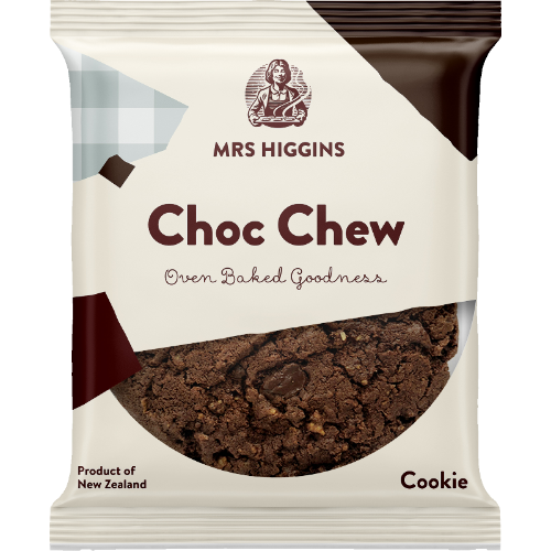 Higgins Choc Chew Cookie 9 x 100g
