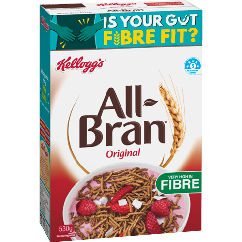 All-Bran Original High Fibre Breakfast Cereal - Kellogg’s - 530g