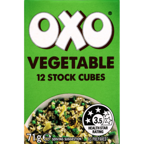 Vegetable Stock Cubes OXO 71g