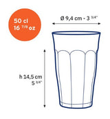 Duralex Picardie Hi Ball Tumbler 500ml - Set 4