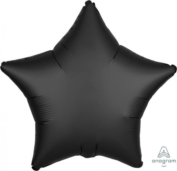 Foil Balloon - Standard Xl Satin Luxe Onyx (Star)