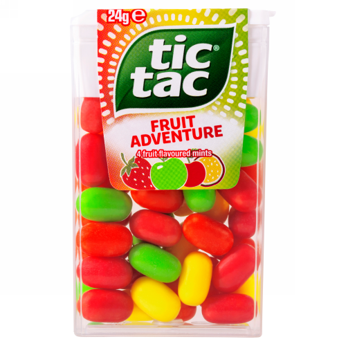 Tic Tac Fruit Adventure Flavour Mints 24 x 24g