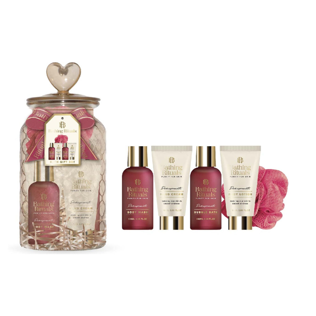 Pomegranate Bath & Body Gift Set 5pc
