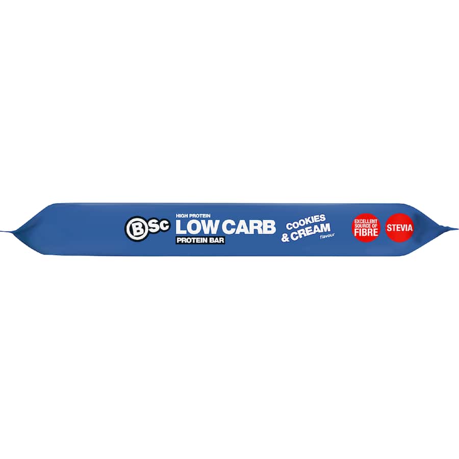 Bsc Low Carb Protein Bar Cookies & Cream 60g