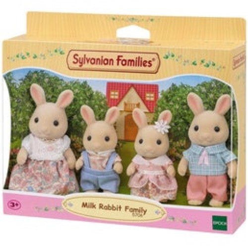 Sylvanian Families Milk Rabbit Family