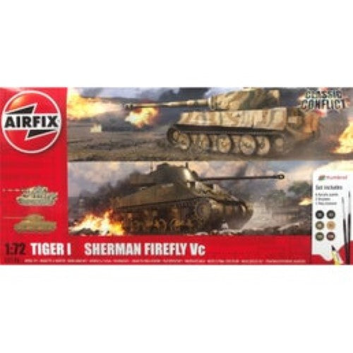 Airfix 1:72 Tiger I Sherman Firefly Vc