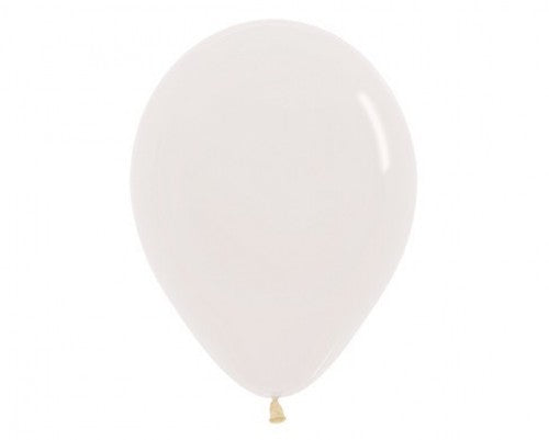 Pack of 6 crystal clear latex balloons, 45cm, perfect for showcasing decorations and enhancing party decor.