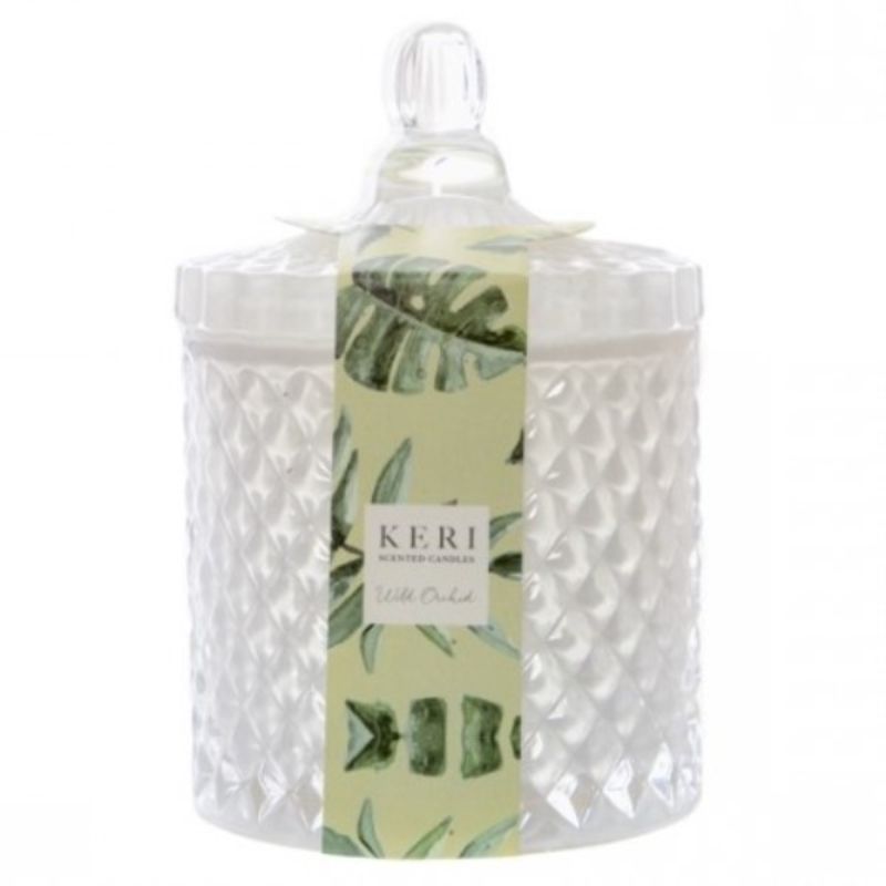 Scented Jar Candle - Delight Wild Orchid (13cm)