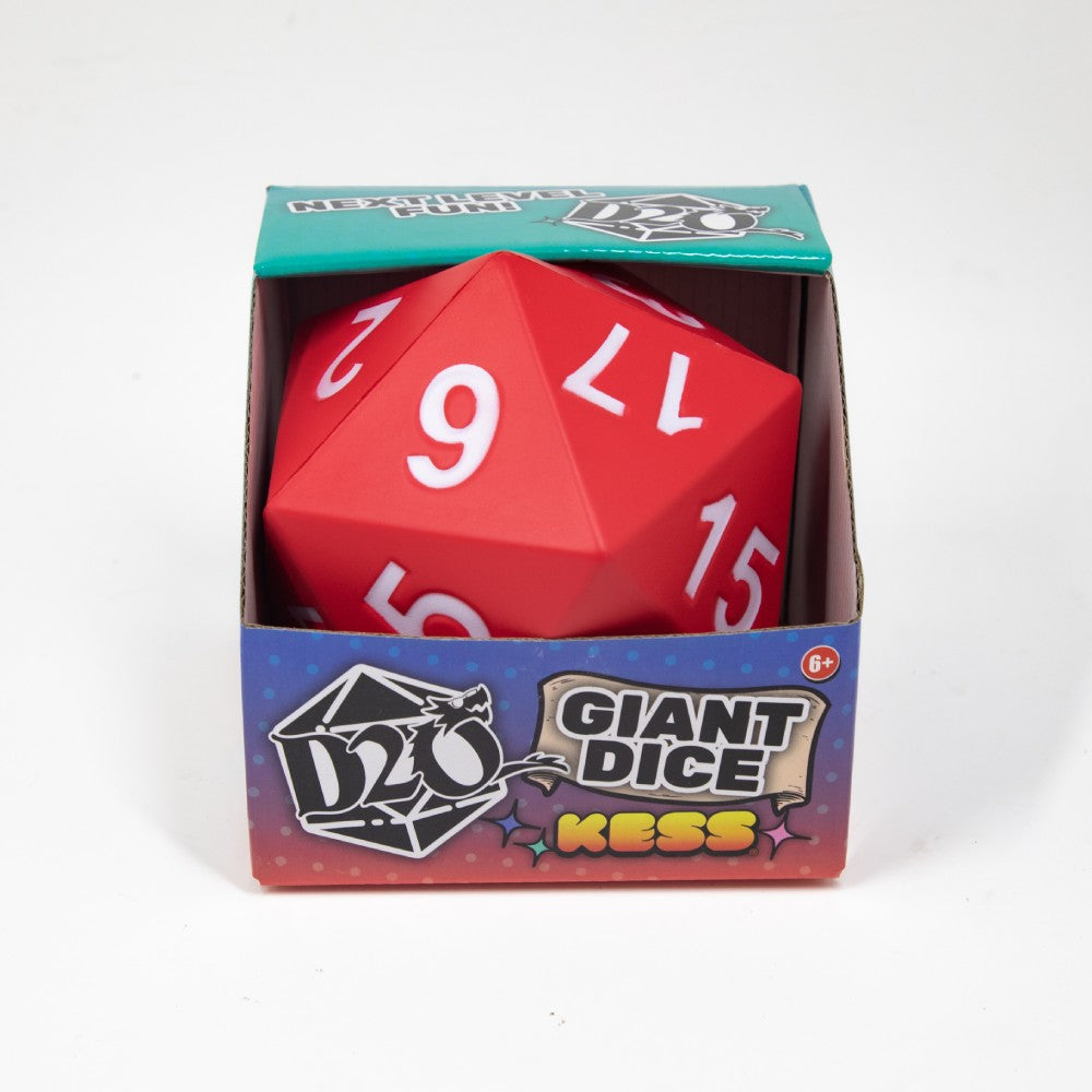 Foam Dice: D20  - Red