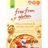 Woolworths Free From Gluten Cereal Chia Coconut & Vanilla 350g