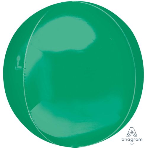 Foil Balloon - Orbz XL Green - 38cm x 40cm