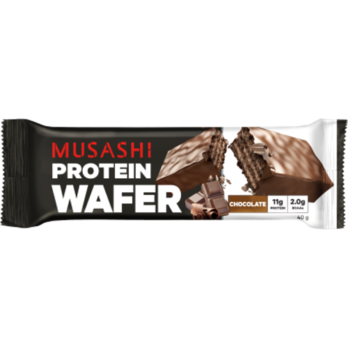 Musashi Chocolate Flavour Protein Wafer 12 x 40g