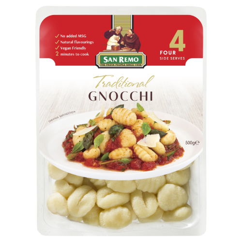 Traditional Potato Gnocchi - San Remo - 500g