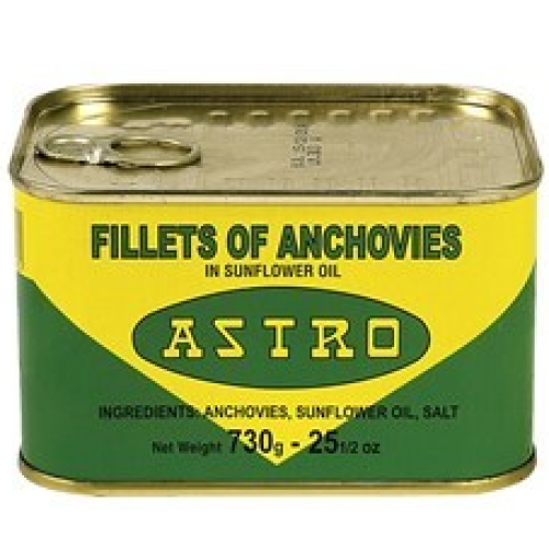 Anchovy Fillets Astro 730g