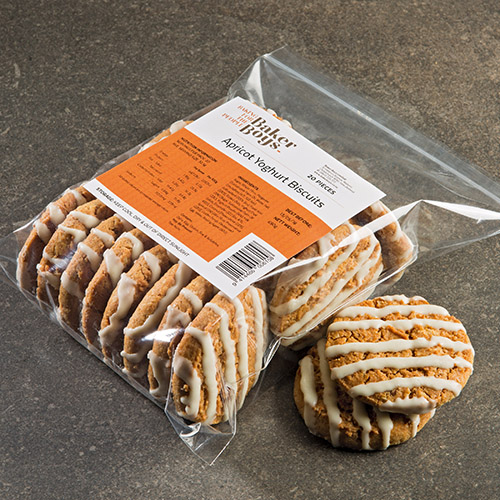 Apricot Yoghurt Biscuits - Baker Boys - 20 Pack