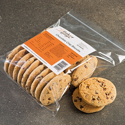 Chocolate Chip Biscuits - Baker Boys - 20 Pack