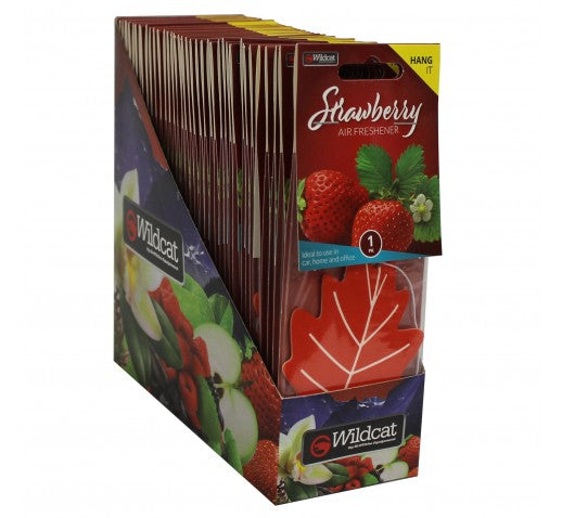 LEAF 7 X 6 ASSORTED AIR FRESHENERS PK42