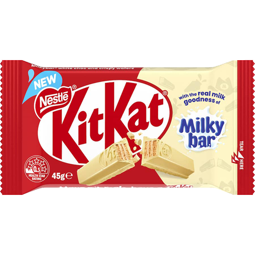 Nestle Kit Kat Milkybar White Chocolate Bar 48 x 42g
